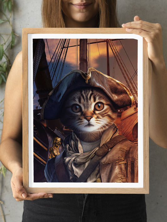 Long John Silver - Custom Pet Portrait