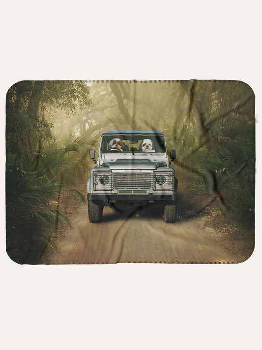 The Off-Roader - Custom Pet Blanket