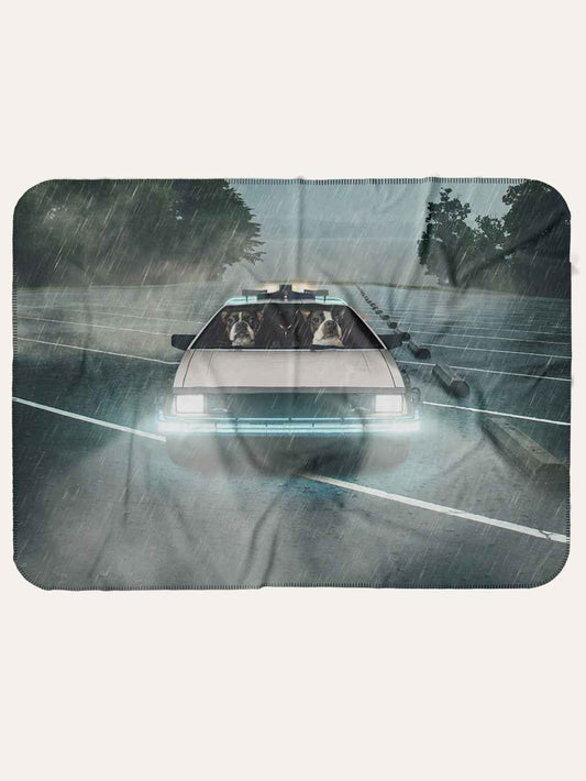 The Time Machine - Custom Pet Blanket