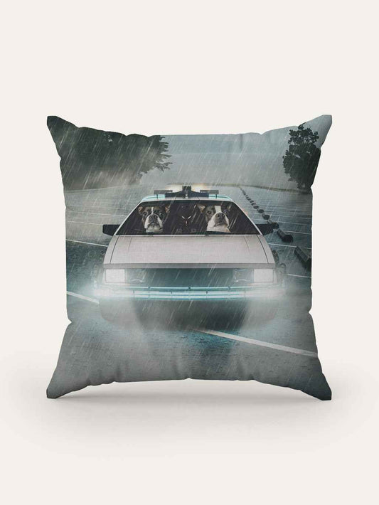 The Time Machine - Custom Pet Cushion