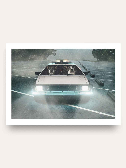 The Time Machine - Custom Pet Portrait