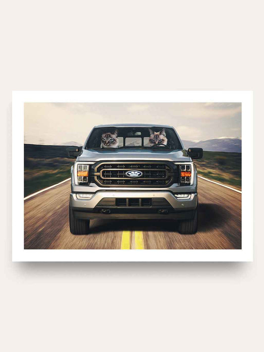 Big Truck - Custom Pet Portrait