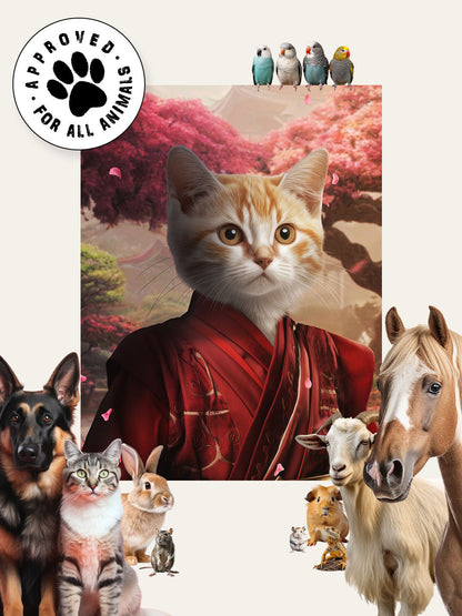 Princess of the East - Custom Pet Cushion