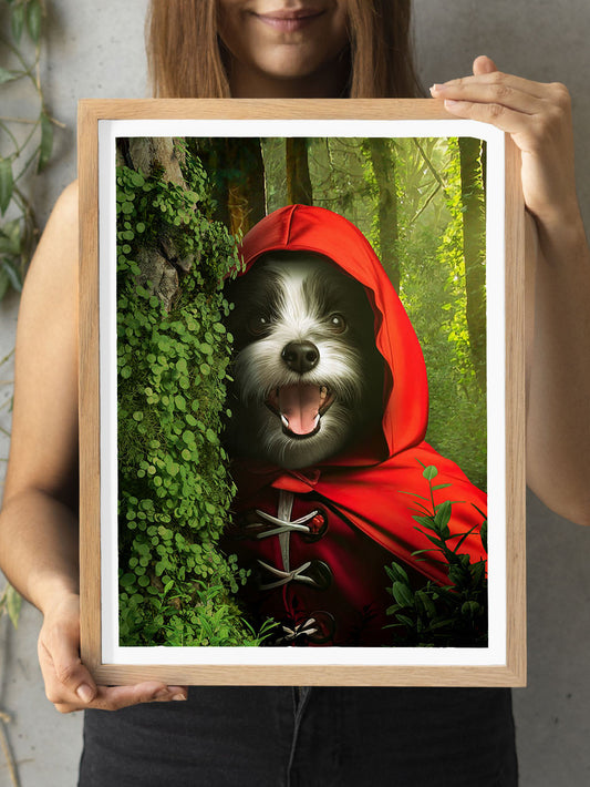Red Riding Hood - Custom Pet Portrait