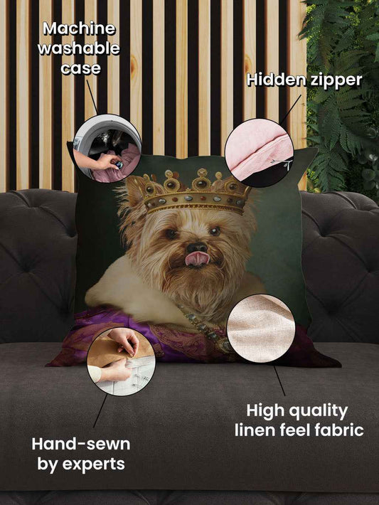 Royal Highness - Custom Pet Cushion