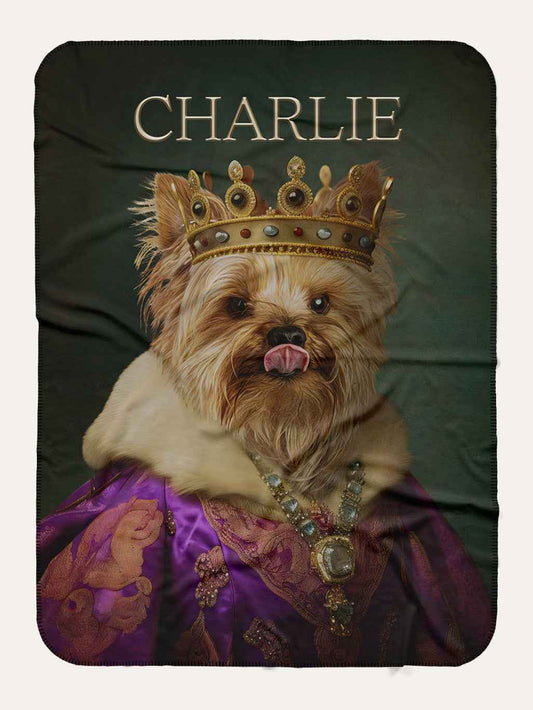 Royal Highness - Custom Pet Blanket
