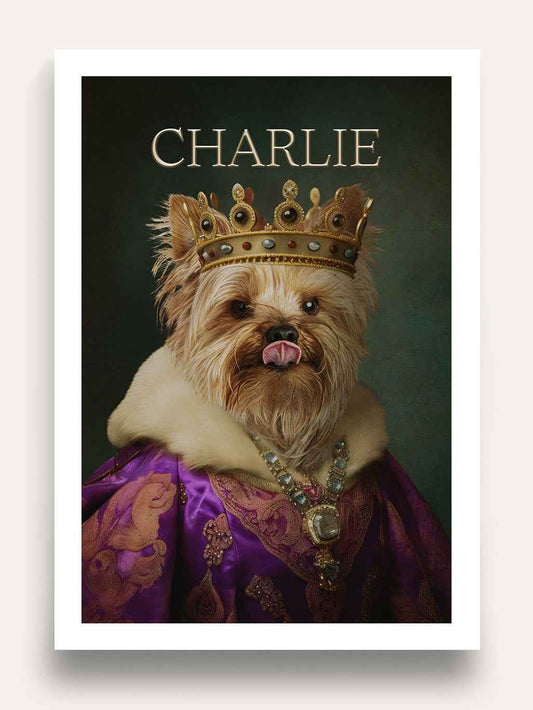 Royal Highness - Custom Pet Portrait