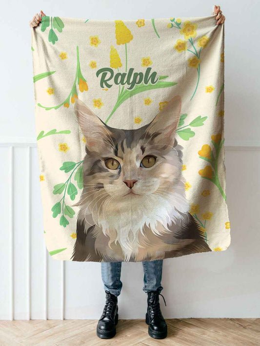 Spring - Custom Pet Blanket