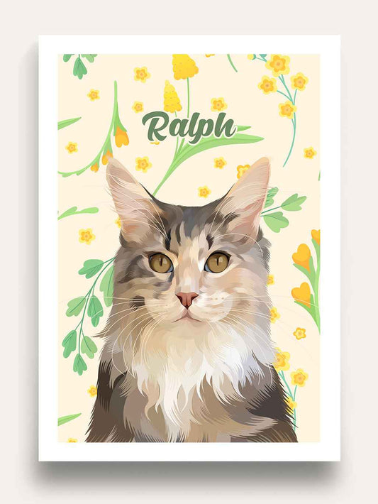 Spring - Custom Pet Portrait