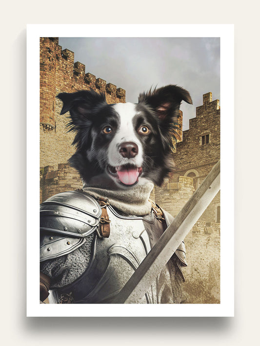Sir Lancelot - Custom Pet Portrait