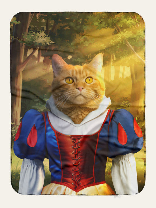 Snow White - Custom Pet Blanket