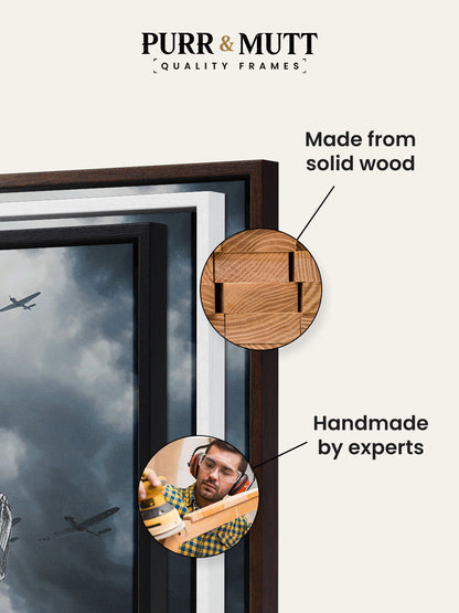 Spitfire Pilot – Custom Pet Canvas