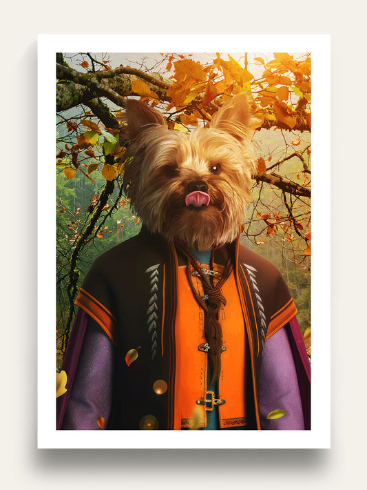 The Adventurer - Custom Pet Portrait