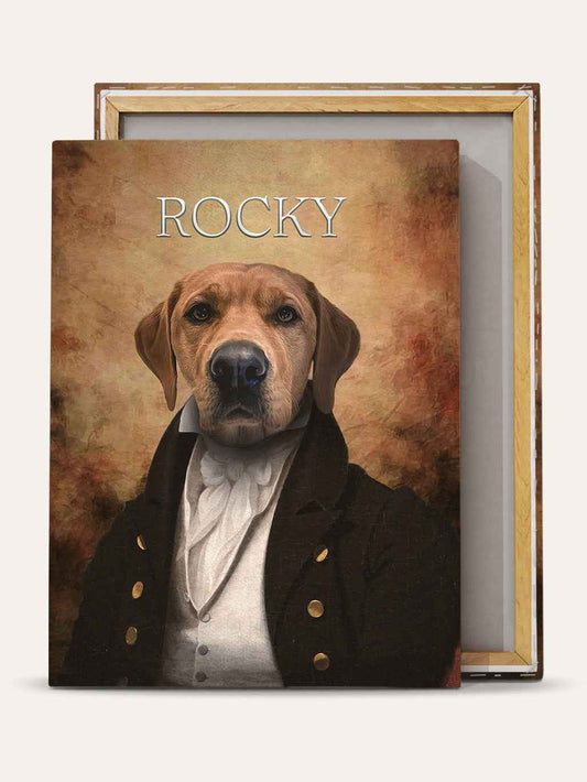 The Baron – Custom Vintage Pet Canvas