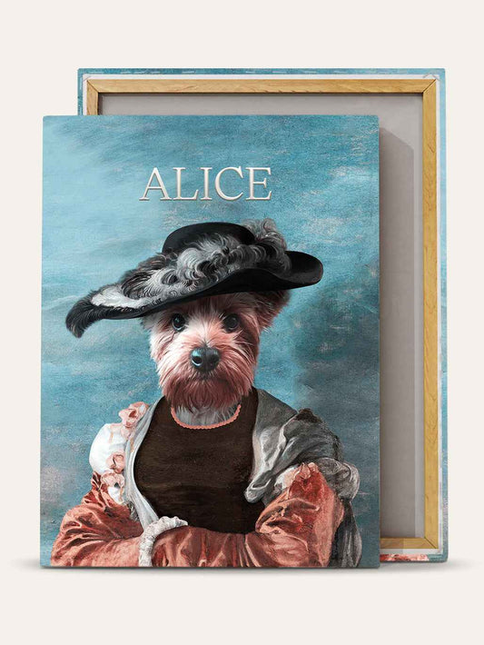 The Baroness – Custom Vintage Pet Canvas