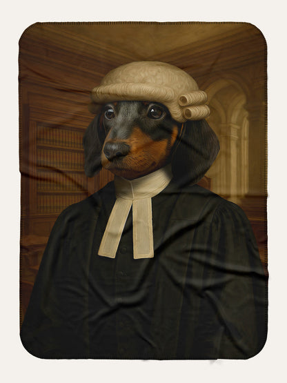 The Barrister - Custom Pet Blanket