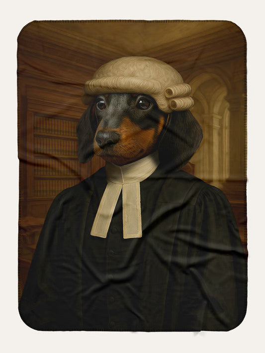 The Barrister - Custom Pet Blanket