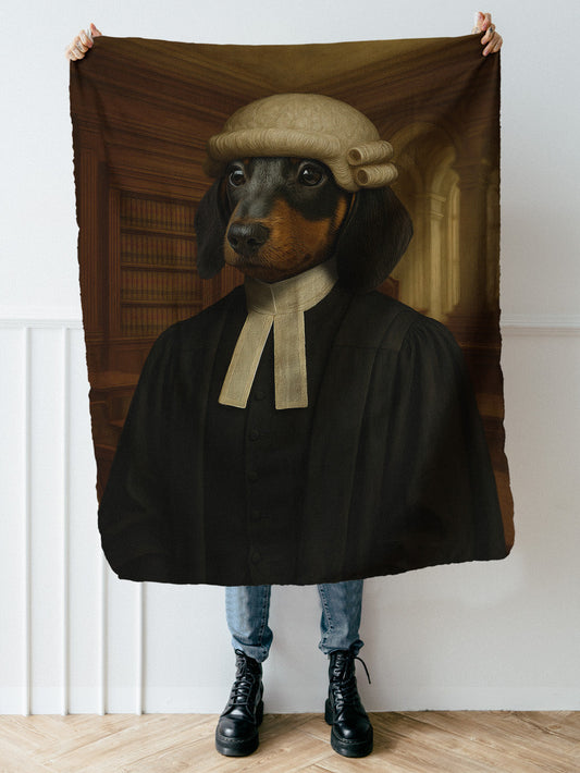 The Barrister - Custom Pet Blanket