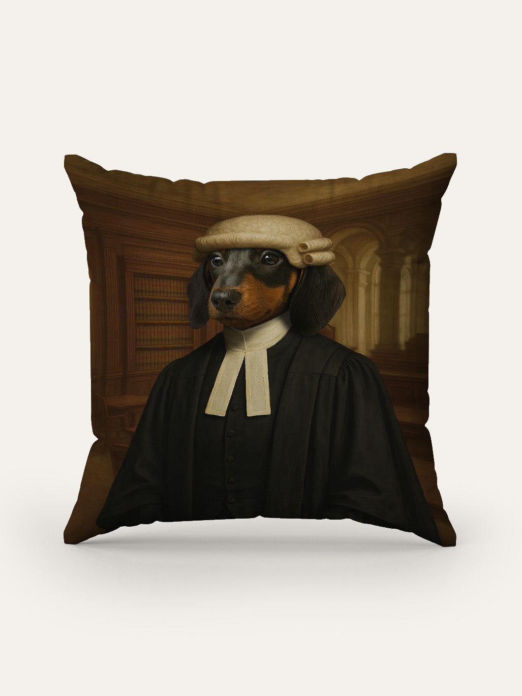 The Barrister - Custom Pet Cushion