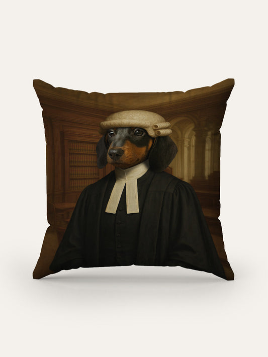 The Barrister - Custom Pet Cushion