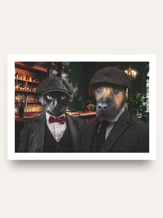 The Brummie Brothers - Custom Pet Portrait
