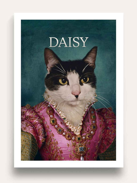 The Countess - Custom Vintage Pet Portrait