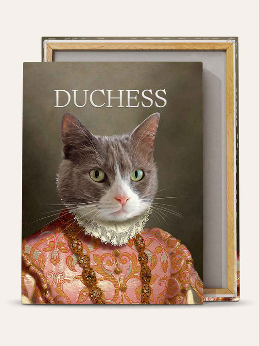 The Duchess – Custom Vintage Pet Canvas