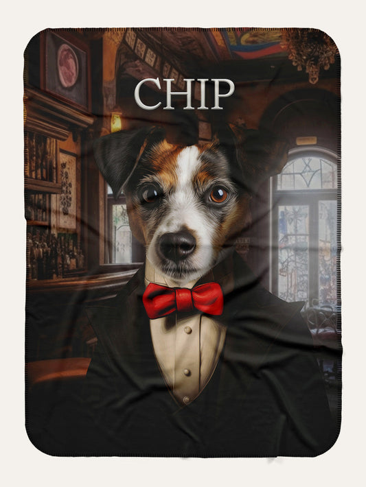 The Fancy Gent - Custom Pet Blanket