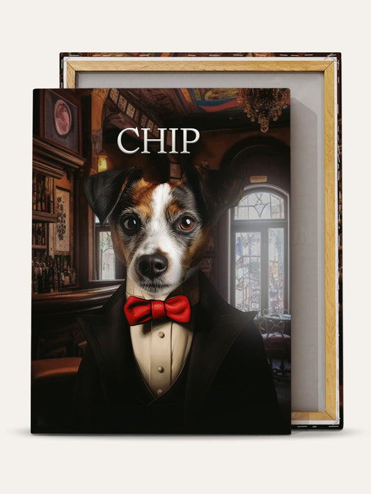 The Fancy Gent – Custom Pet Canvas