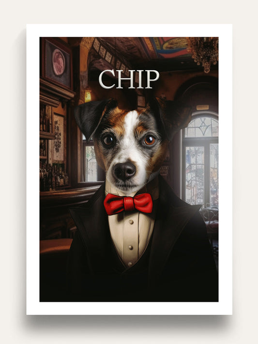 The Fancy Gent - Custom Pet Portrait