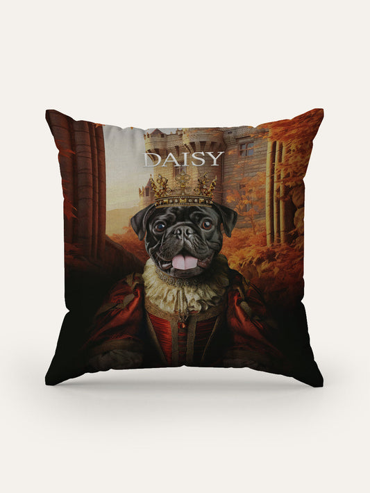 The Fearless Queen - Custom Pet Cushion