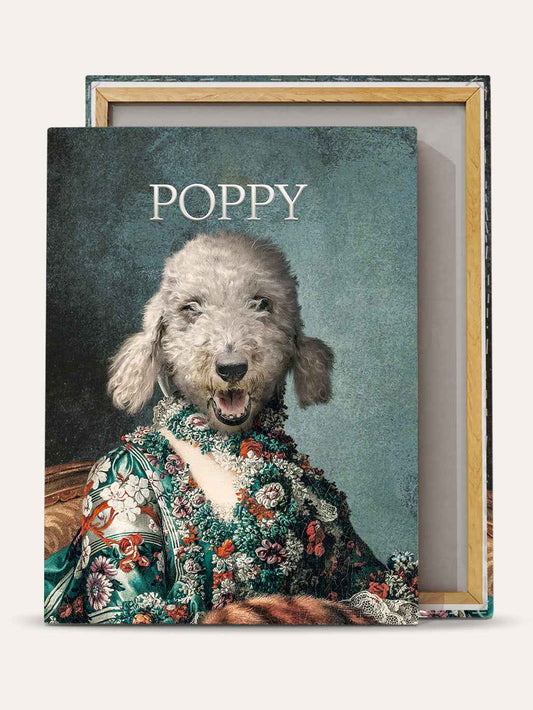 The Flower Lady - Custom Pet Canvas