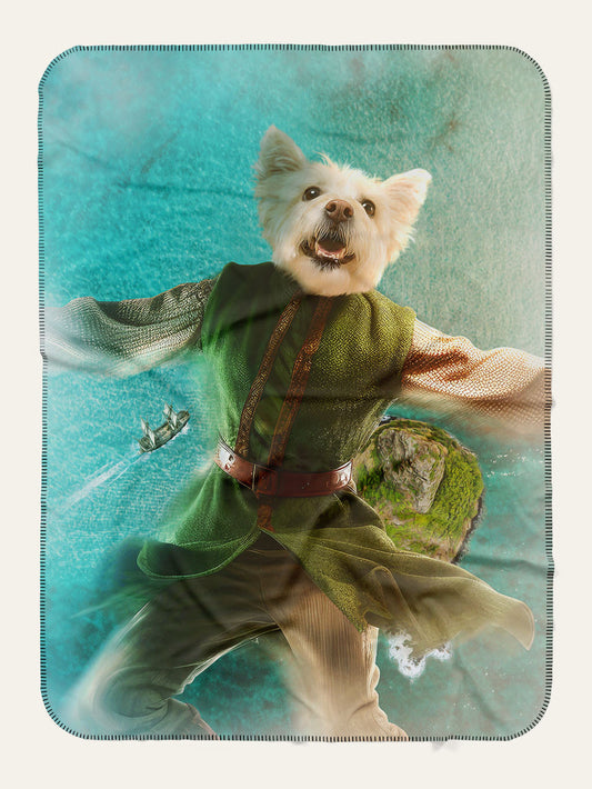 The Flying Hero - Custom Pet Blanket