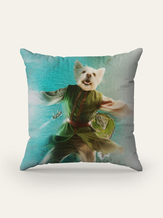 The Flying Hero - Custom Pet Cushion