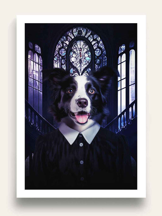 The Gothic Daughter - Custom Pet Portrait