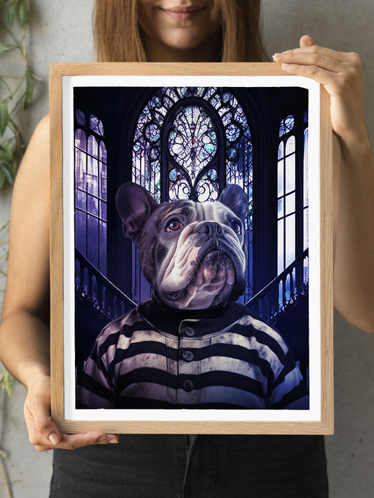The Gothic Son - Custom Pet Portrait