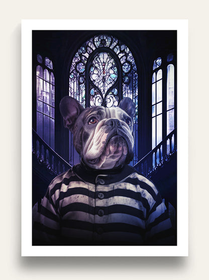 The Gothic Son - Custom Pet Portrait