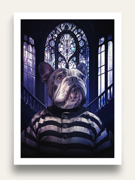 The Gothic Son - Custom Pet Portrait
