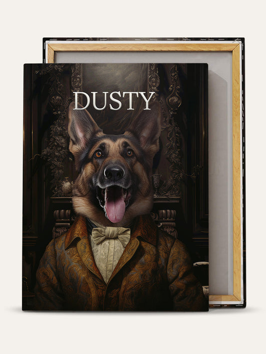 The Handsome One – Custom Pet Canvas