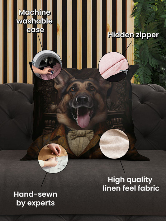 The Handsome One - Custom Pet Cushion
