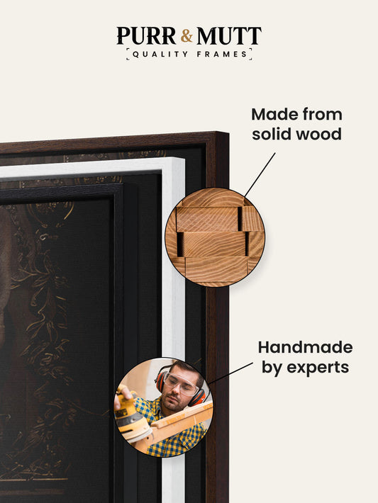The Handsome One – Custom Pet Canvas