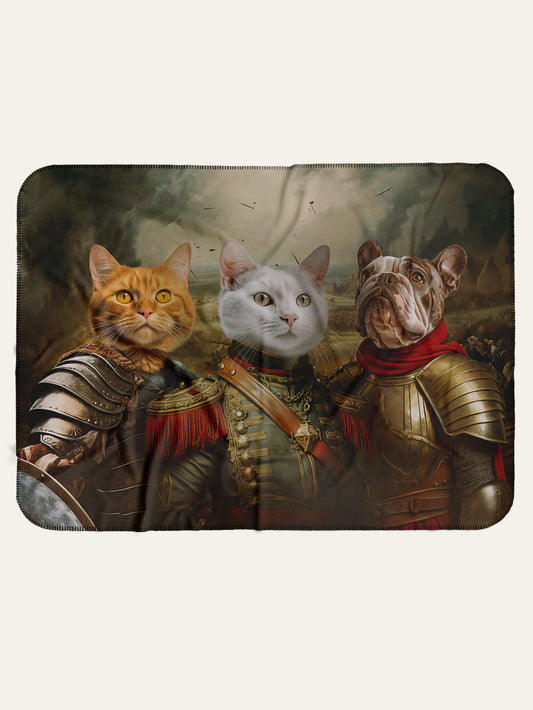 The Heroic Brothers - Custom Pet Blanket