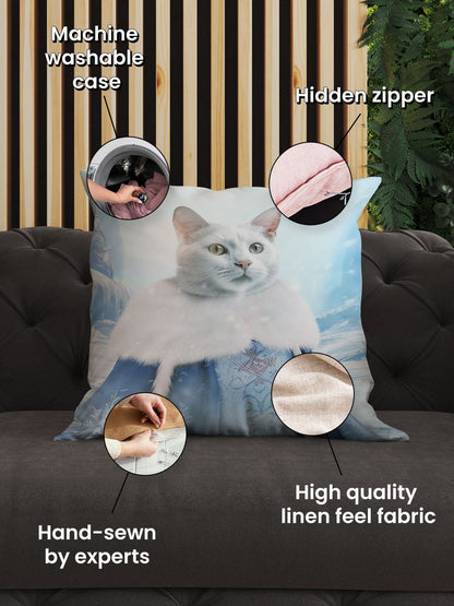 The Ice Princess - Custom Pet Cushion