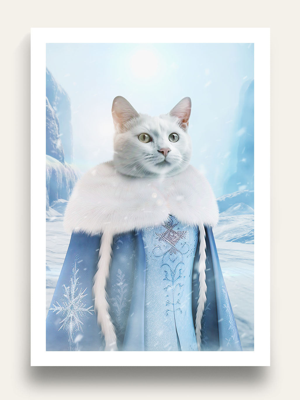 The Ice Princess - Custom Pet Portrait