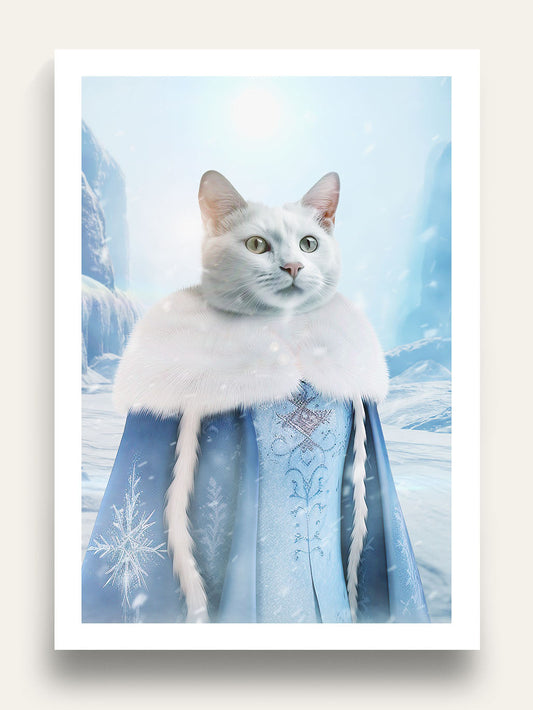 The Ice Princess - Custom Pet Portrait