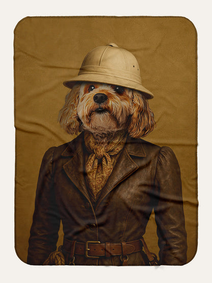 The Jungle Explorer - Custom Pet Blanket