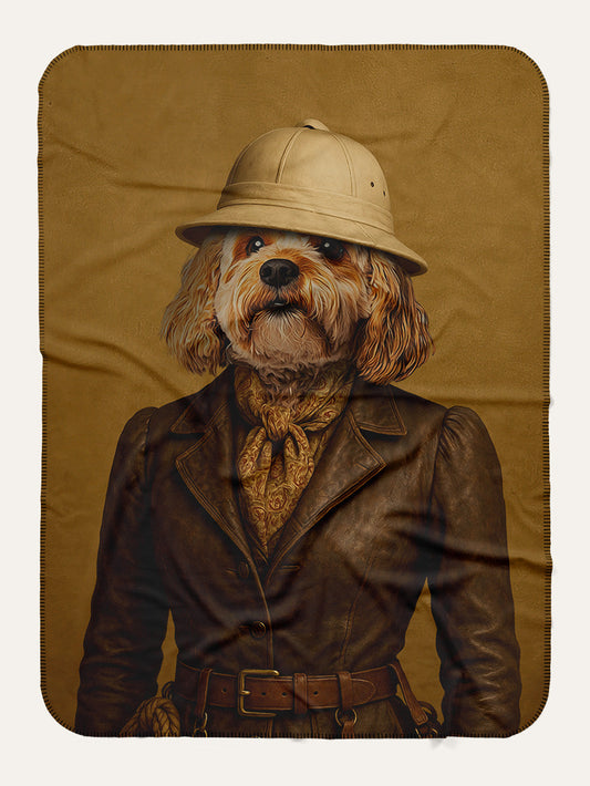 The Jungle Explorer - Custom Pet Blanket