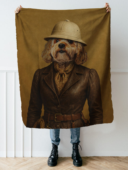 The Jungle Explorer - Custom Pet Blanket
