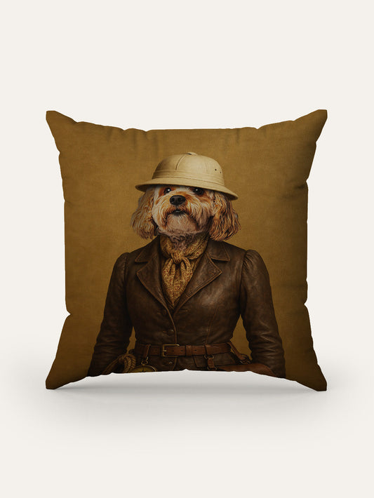 The Jungle Explorer - Custom Pet Cushion