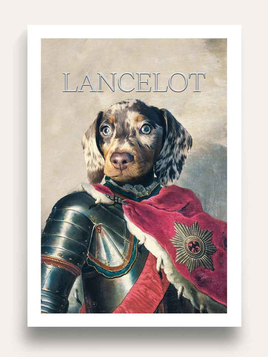 The Knight - Custom Vintage Pet Portrait